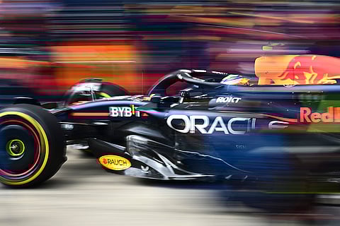 Red Bull driver Sergio Perez